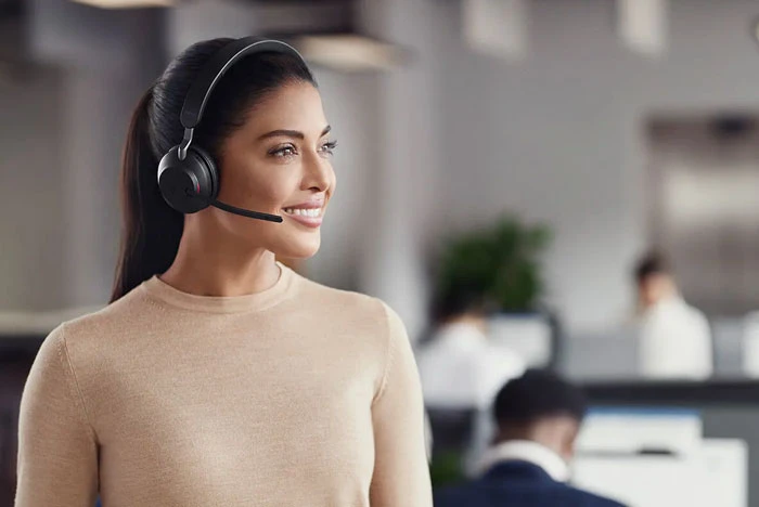 Jabra Evolve2 65 - Tai nghe tổng đài Jabra không dây