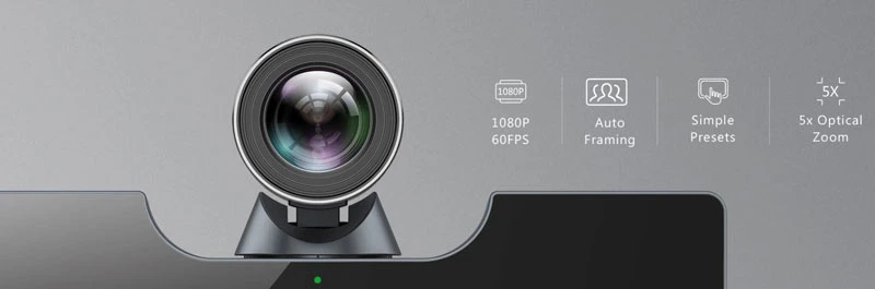 Nhìn rõ mọi người - UVC50 Camera PTZ quang 5x