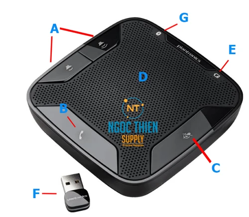 Hướng dẫn chi tiết về các chi tiết trên loa Calisto 600