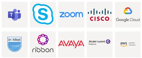 Calisto 7200 tương thích với tất cả nền tảng UC hàng đầu