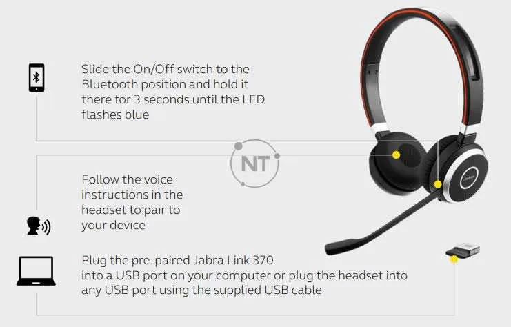 Cách bắt đầu Jabra Evolve 65