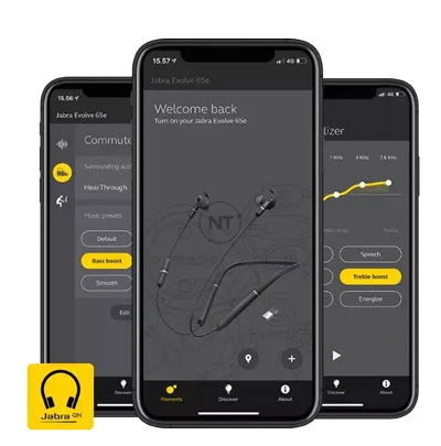 Tùy chỉnh cài đặt âm thanh với ứng dụng Jabra Sound +