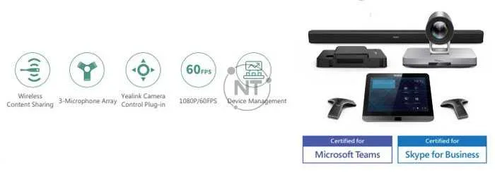 Hệ thống phòng Microsoft Teams cho phòng họp cỡ trung bình và lớn