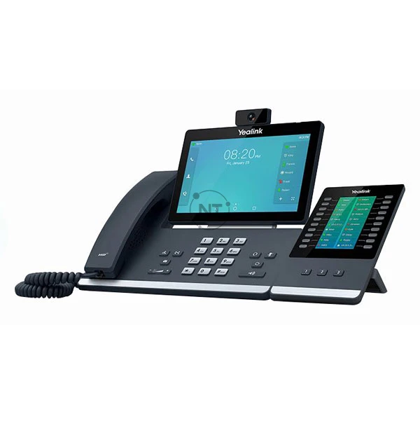 T58A with Camera + EXP50 - Kết nối tối đa 3 Mô-đun mở rộng EXP50 (Thanh trượt tự điều chỉnh với màn hình màu) để có thêm các phím dòng