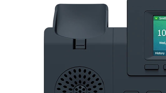 Không có âm thanh lộp cộp khi nhấc hoặc đeo điện thoại. Cung cấp một khu vực làm việc yên tĩnh hơn và tuổi thọ lâu hơn.