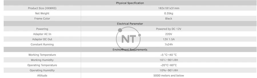 Thông số kỹ thuật của bộ trình chiếu không dây MaxBub WB01