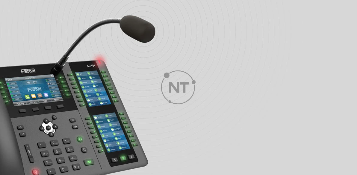 Fanvil X210i hiệu ứng thu âm tốt