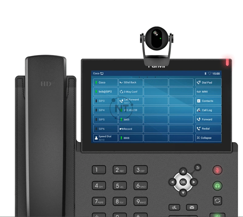 112 phím DSS trên màn hình cảm ứng màu 7 "