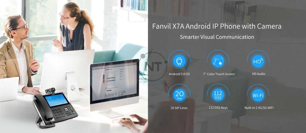 Fanvil X7A có camera