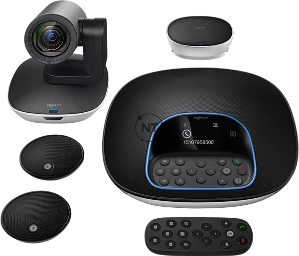 Logitech Group là hệ thống hội nghị truyền hình chuyên dụng cho các phòng hội nghị có kích thước từ trung bình tới lớn