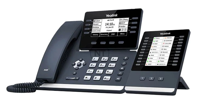 T53 + EXP50 Kết nối tối đa 3 Mô-đun mở rộng EXP50 (Thanh trượt tự điều chỉnh với màn hình màu) để có thêm các phím dòng