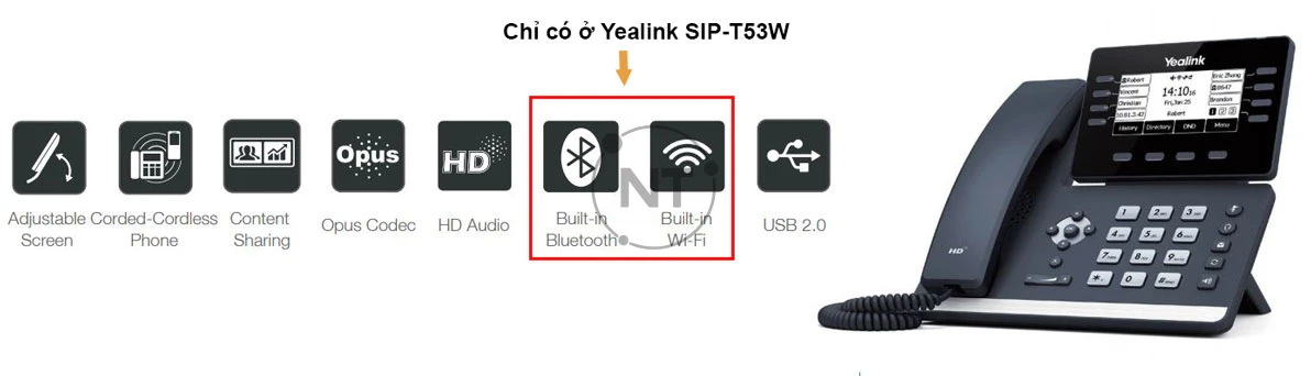 Yealink SIP-T53/ T53W