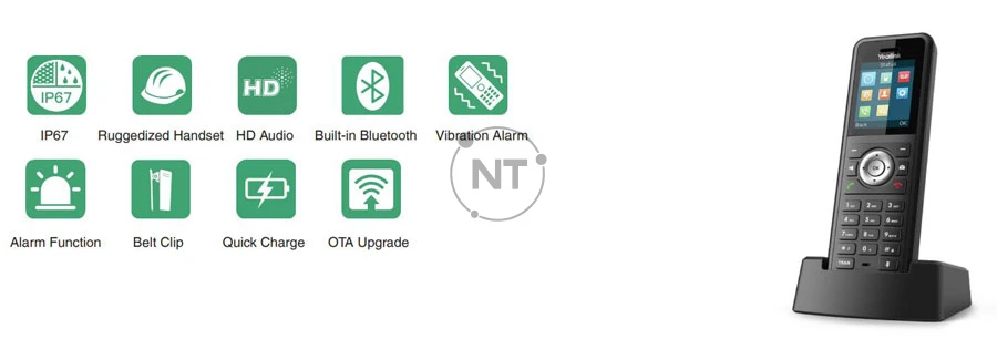 Yealink Ruggedized DECT Handset