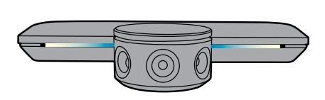 Đèn LED màu xanh dương
liên tục
Camera đang ở chế độ chờ
 hoặc không được sử dụng