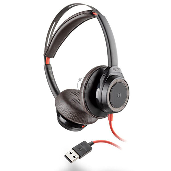 Tai nghe chụp tai Plantronics Blackwire 7225, Black, USB-A