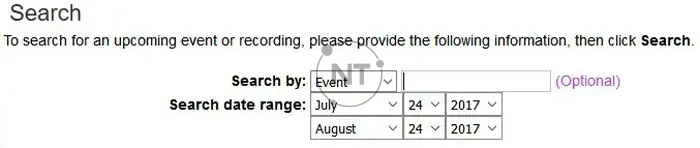 Cách đăng ký 1 sự kiện trên Cisco Webex