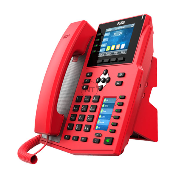 Điện thoại IP màu đỏ đặc biệt Fanvil X5U-R