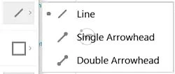 Nếu bạn đang sử dụng Windows, hãy nhấp vào mũi tên và chọn đầu mũi tên đơn hoặc kép
