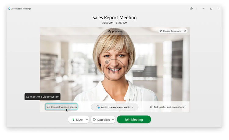 Hướng dẫn chi tiết cách kết nối với hệ thống video trên Webex Meetings Desktop App (dành cho các phiên bản mới)