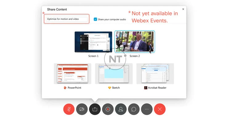 Khi bạn chia sẻ màn hình của mình, mọi người sẽ thấy những gì bạn có thể thấy trên màn hình của mình