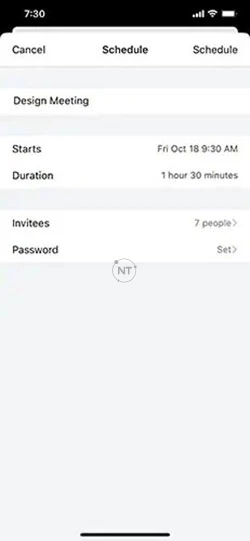 cách sử dụng Webex Meetings app trên iOS