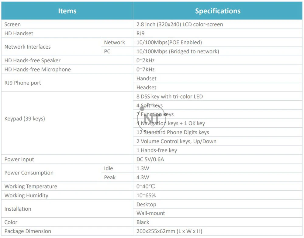 Thông số kỹ thuật CooFone H83