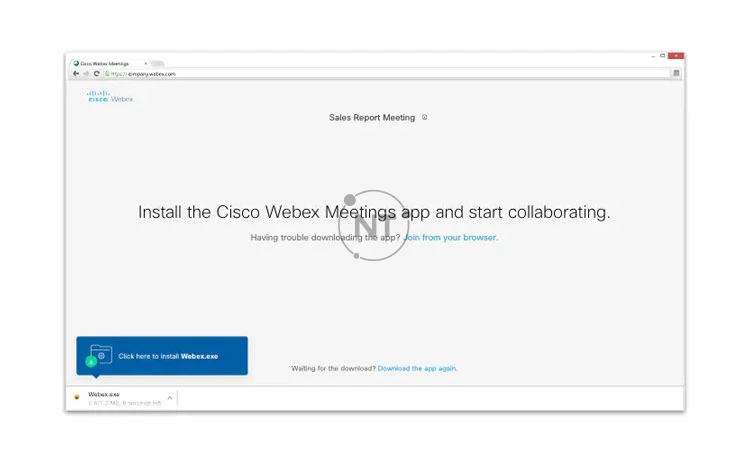 cách Tham gia webex meetings từ ứng dụng Web