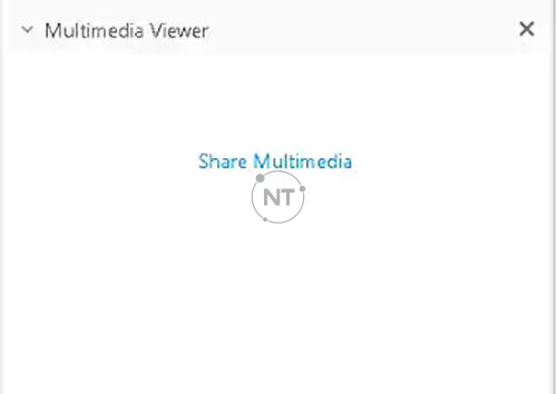 sử dụng bảng điều khiển Multimedia Viewer để chia sẻ các trang web
