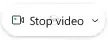 Nếu bạn muốn tham gia cuộc họp với video đã tắt, hãy nhấp vào Stop video