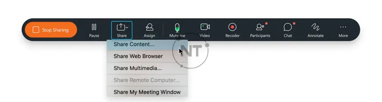  thay đổi cài đặt tối ưu hóa của mình khi đang chia sẻ nội dung trên Webex Meetings