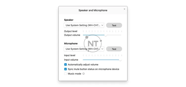 Cách cài đặt âm thanh trên Webex Meetings (dành cho phiên bản mới)