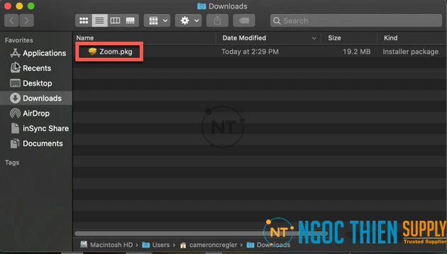 Cách sử dụng zoom cho macbook