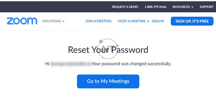 lay lai mat khau zoom