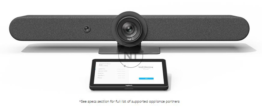 Run supported video conferencing applications – such as Zoom, Microsoft Teams Rooms, and others – directly on the device with no computer or laptop required.