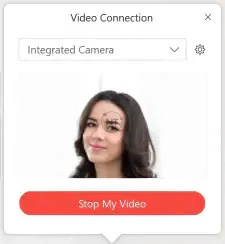 bật tắt nhanh video trong Webex Meetings