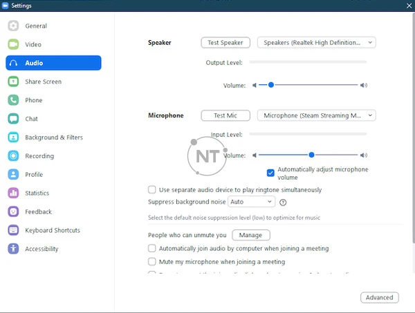 Bạn sẽ thấy danh sách các máy chủ mà bạn đã đồng ý trong các cuộc họp trước đây. 