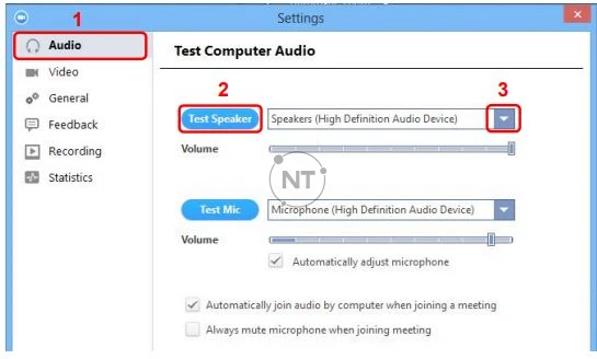 Các vấn đề về âm thanh