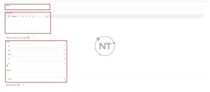 Trong màn hình tiếp theo, thông tin tiếp theo sẽ được yêu cầu: