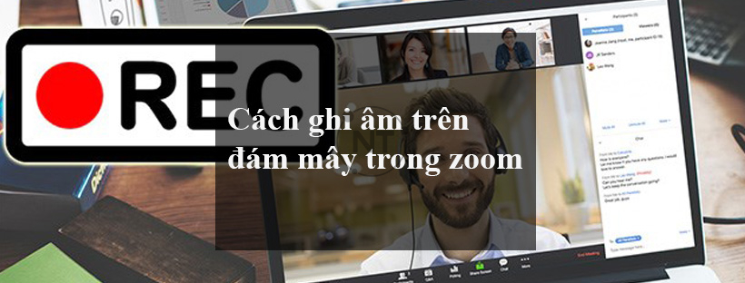 Cách ghi âm trên đám mây trong zoom