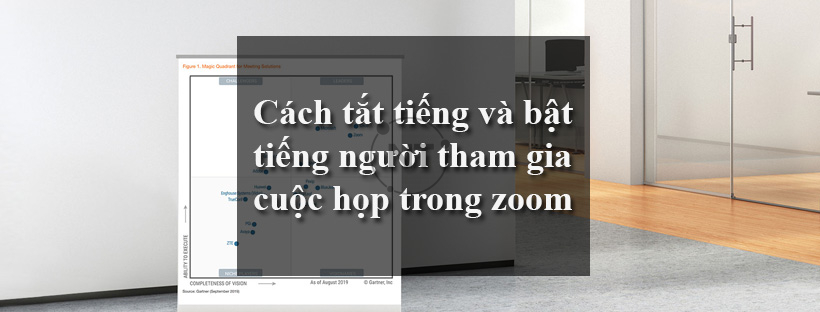 Cách tắt tiếng và bật tiếng người tham gia cuộc họp trong zoom