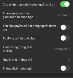 cách lên lịch cuộc họp trên điện thoại