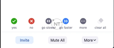 tắt tiếng tất cả người tham gia