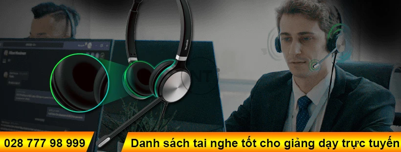 Danh sách tai nghe tốt cho giảng dạy trực tuyến