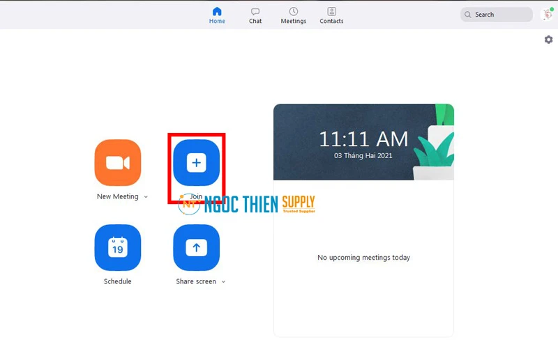 Tham gia phòng học online với Zoom Meeting