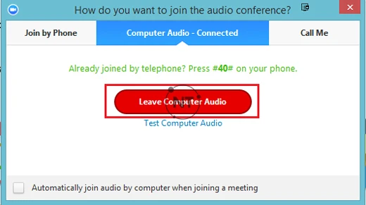 Khắc phục lỗi âm thanh bị vọng tiếng trong cuộc họp Zoom