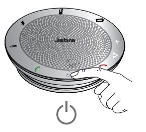 Bật jabra speak 510