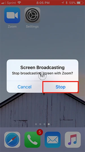Cách chia sẻ màn hình trong cuộc họp zoom trên iOS