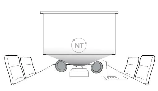 Cách bố trí vị trí của loa hội nghị Jabra speak 710