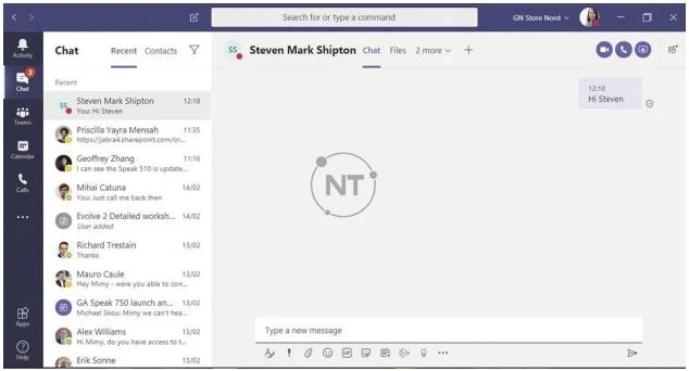 Đưa Microsoft Teams lên hàng đầu