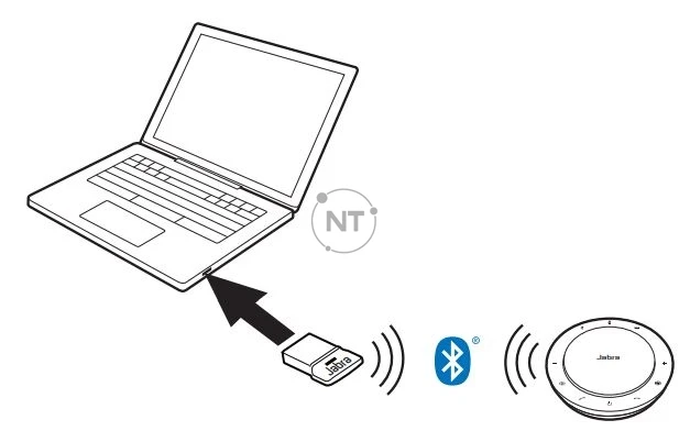 Kết nối với máy tính (bộ điều hợp Bluetooth)